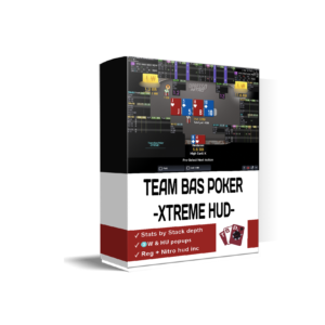 TBP EXTREME HUD - Team Bas Poker's Ultimate Poker Heads-Up Display. The TBP EXTREME HUD offers real-time poker statistics and data overlays to enhance your gameplay. Gain a competitive advantage with stack sizes, positions, aggression levels, and more. Elevate your poker strategy with the TBP EXTREME HUD.