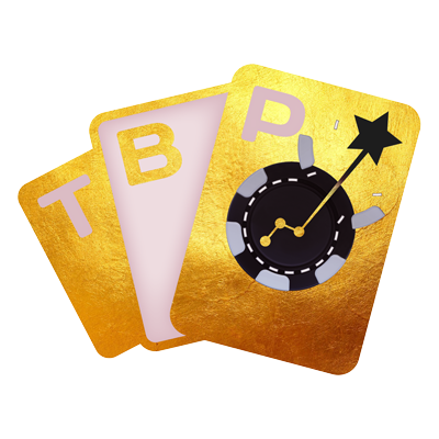 Team Bas Poker Spin and Go School Logo Gold