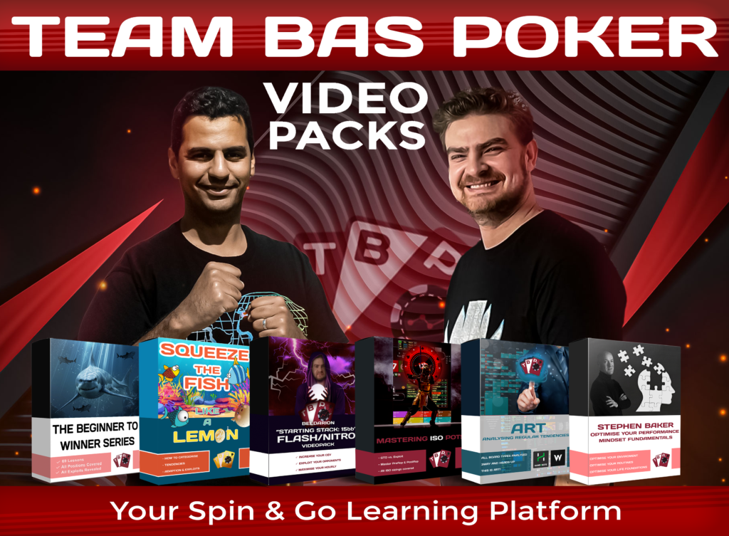 Team Bas Poker Spin and Go Videopacks