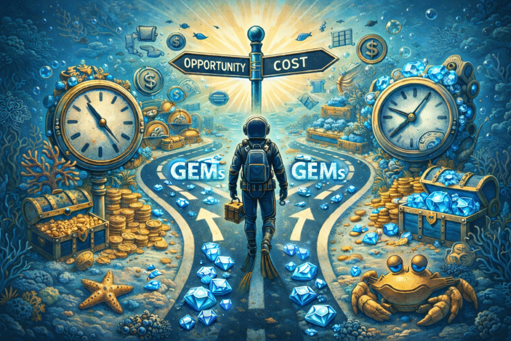 Opportunity costs GG Poker Ocean Rewards